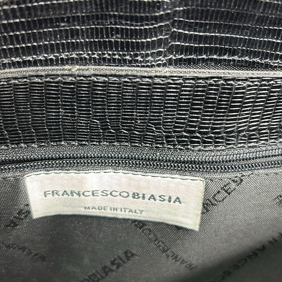 Francesco Biasia Black Leather Handbag - Picture 10 of 14